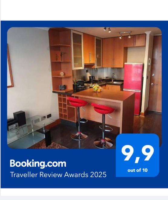 Providencia A Pasos Del Metro Pedro De Valdivia Apartamento